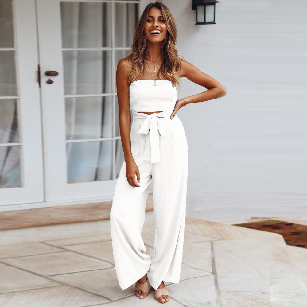 Noé - Strapless jumpsuit