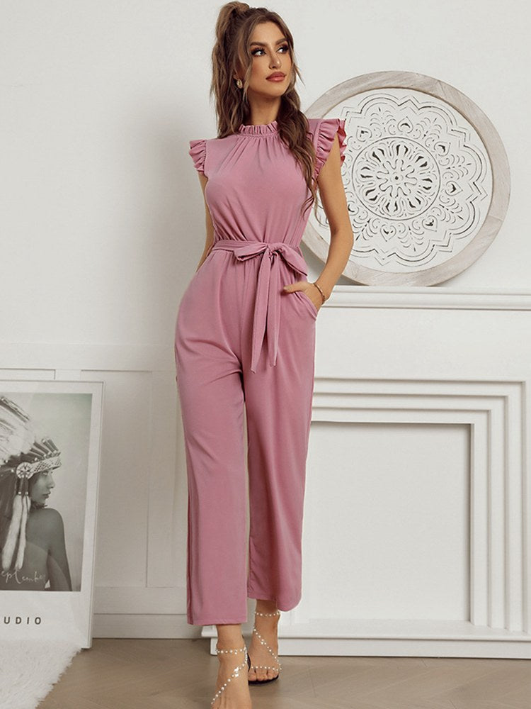 Tess - Jumpsuit met ceintuur