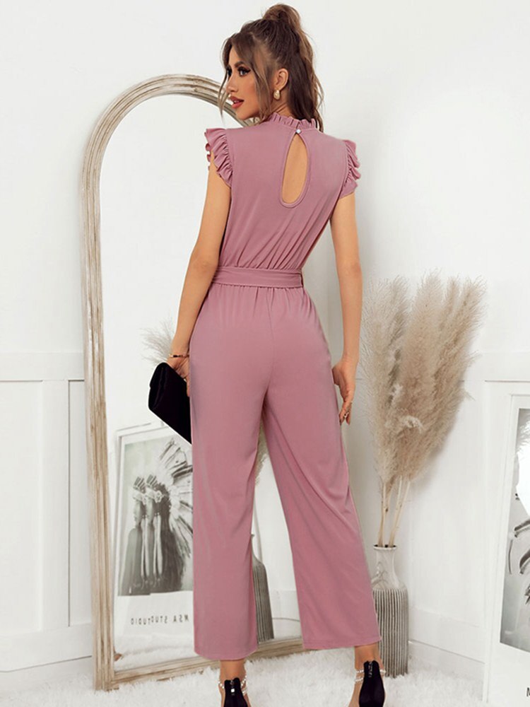 Tess - Jumpsuit met ceintuur