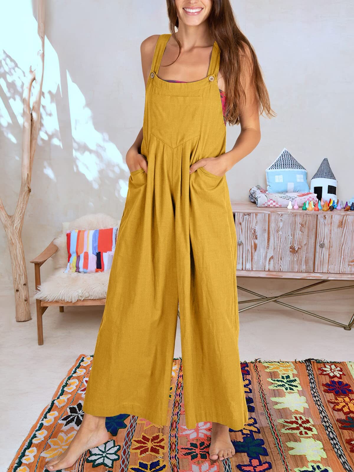 Sam - Mouwloze jumpsuit voor dames