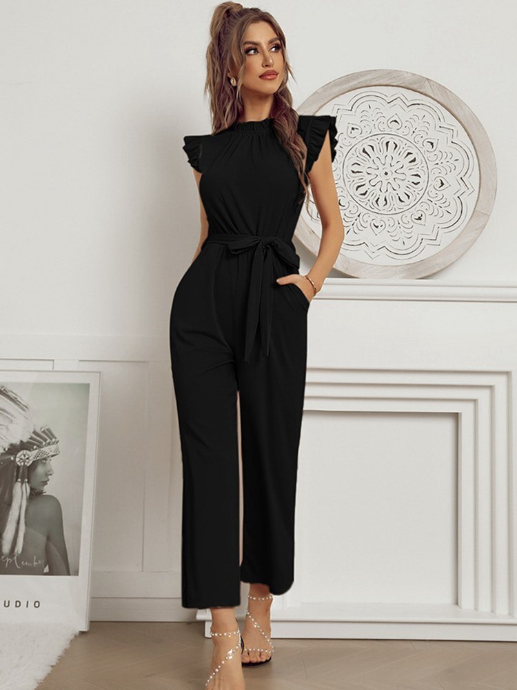 Tess - Jumpsuit met ceintuur