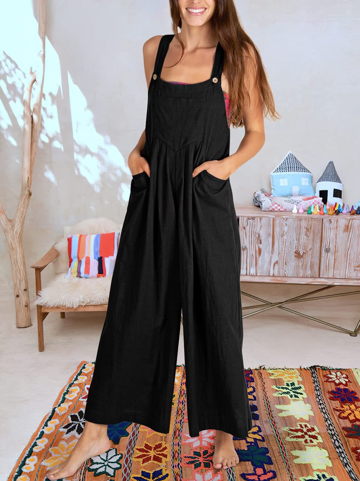 Sam - Mouwloze jumpsuit voor dames