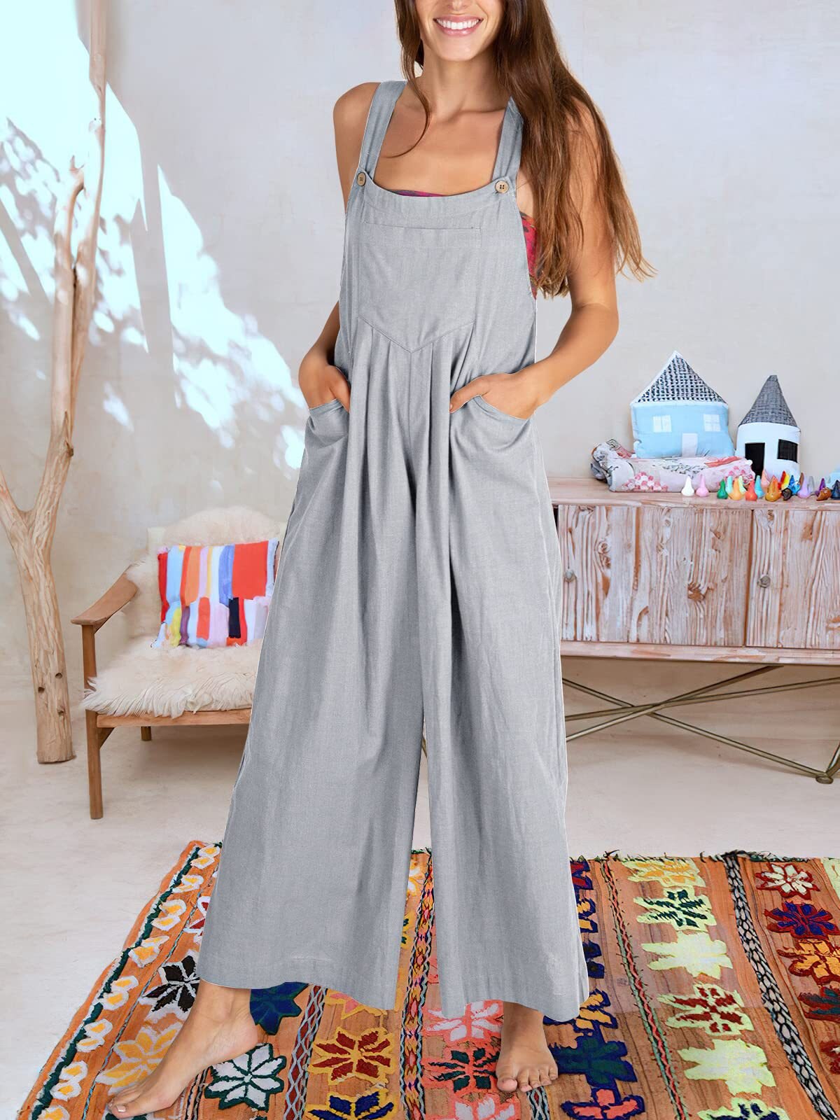 Sam - Mouwloze jumpsuit voor dames