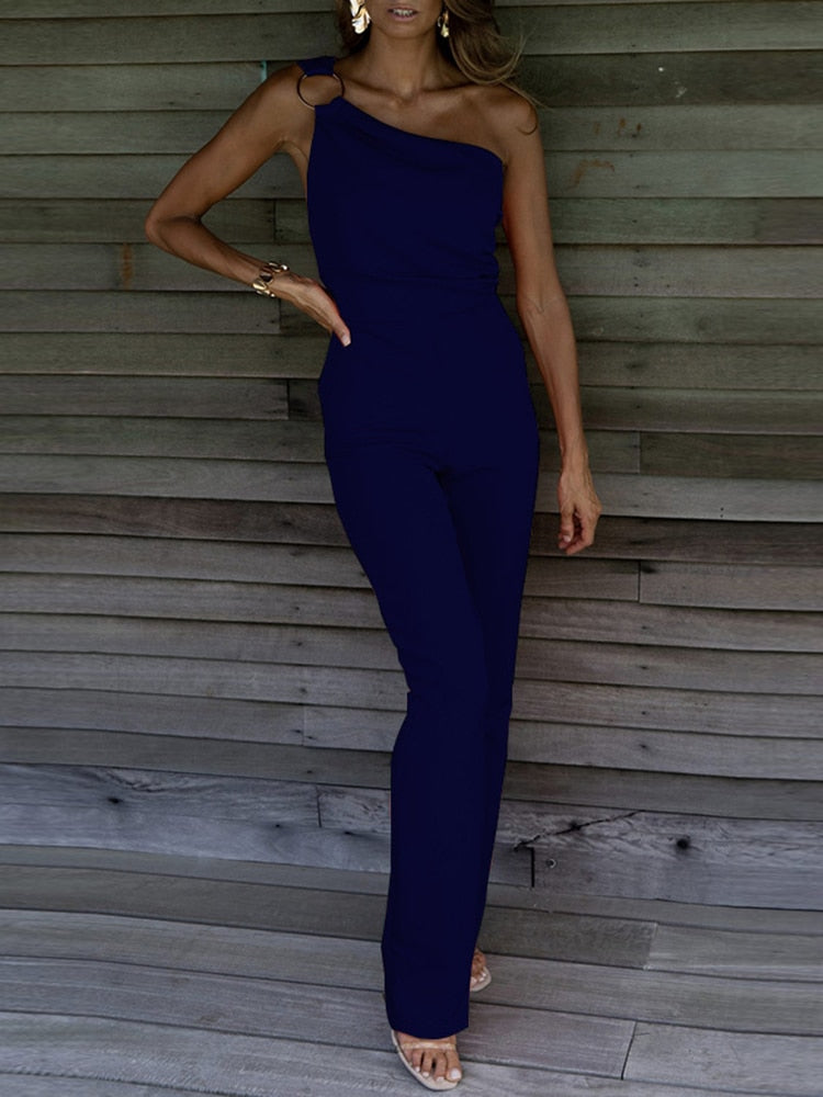 Lou - One shoulder jumpsuit