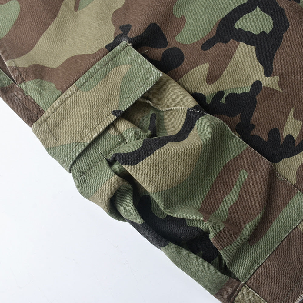 Eva - Hippe camouflage zakshort