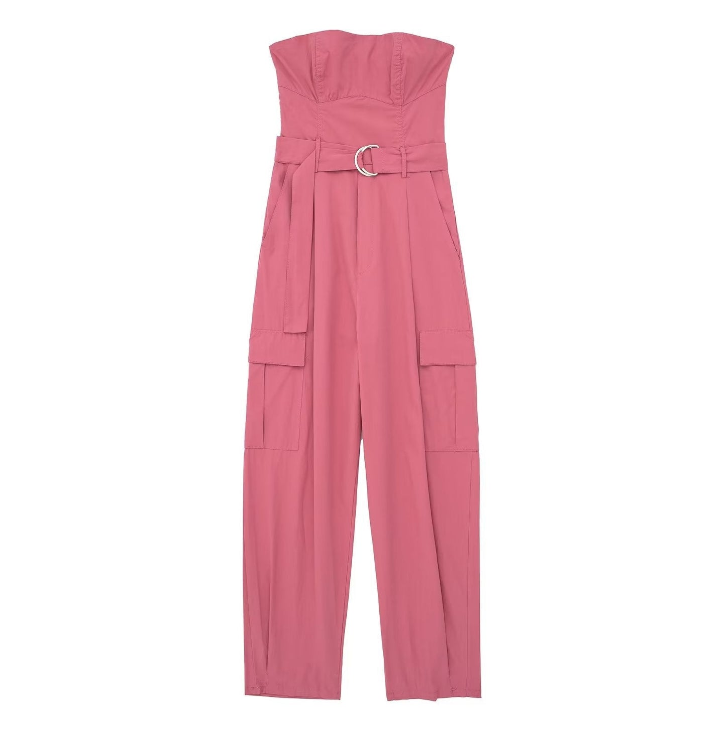 Alice - Cargo jumpsuit met riem